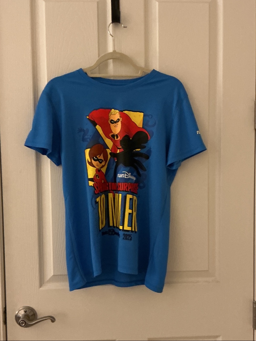 Brooks Bright Blue Incredibles Graphic Short Sleeve Tee